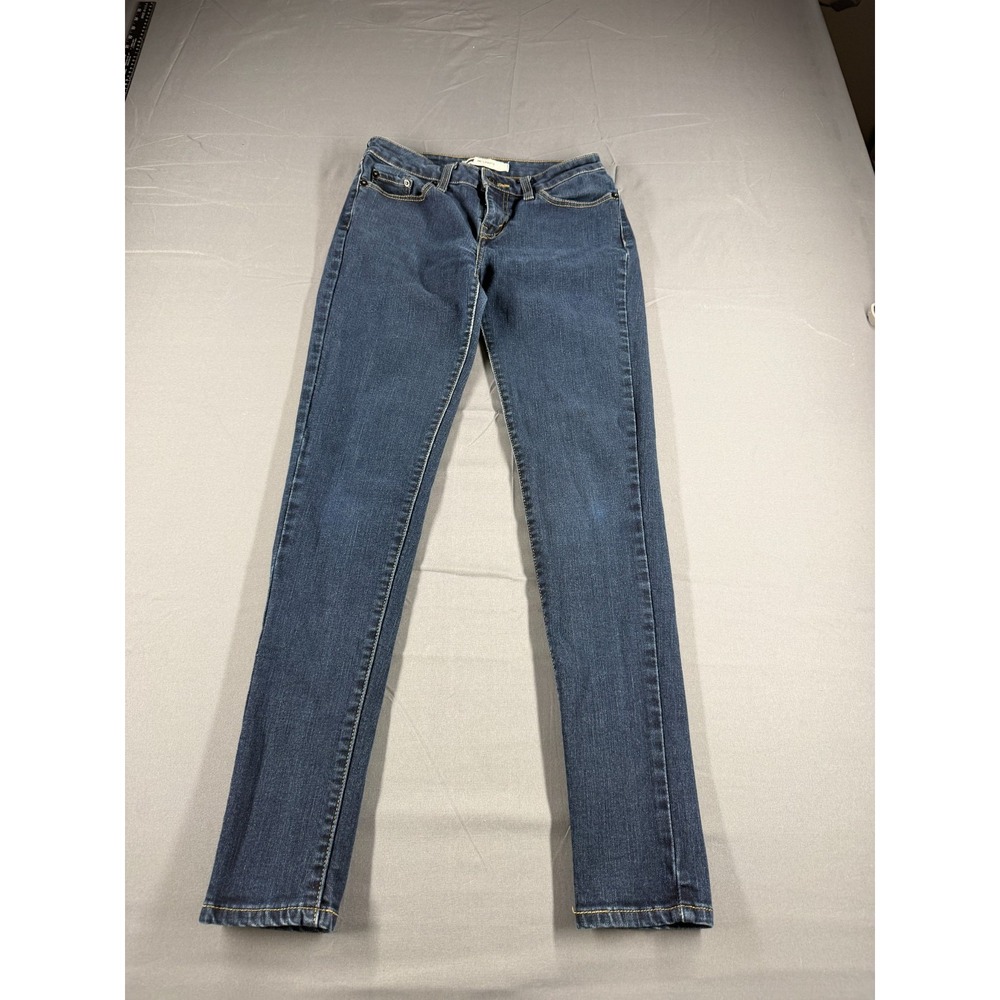 Levi's 535 Legging Women's Jeans Size 7M Blue Stretch Skinny Denim 28.5 Inseam